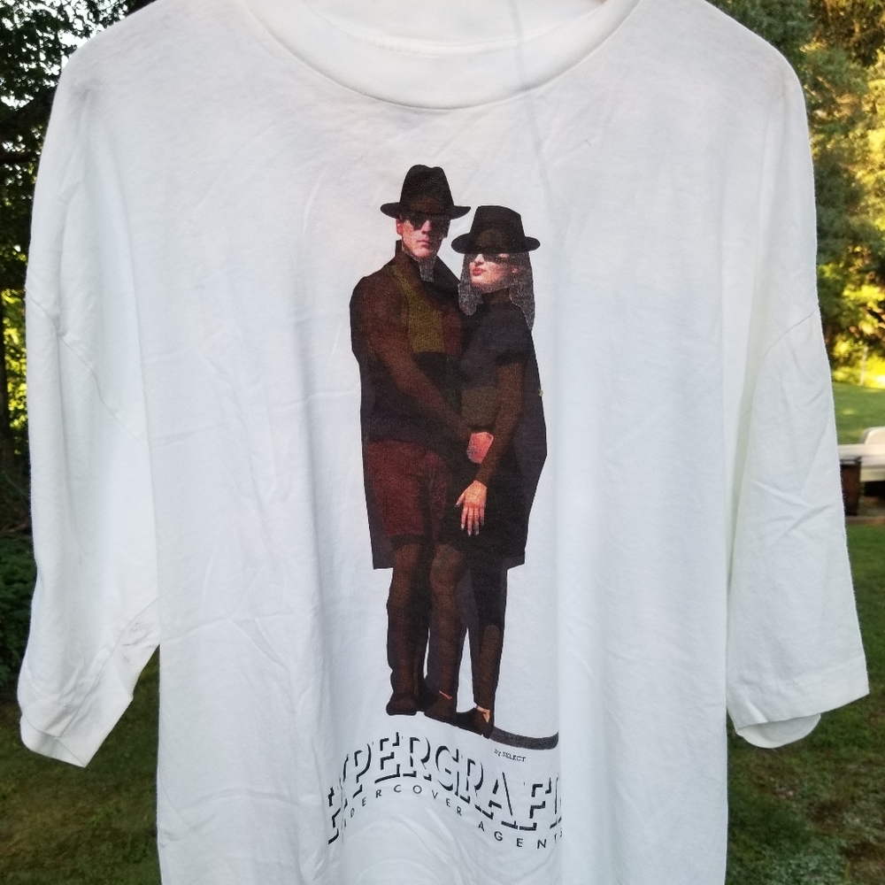 SOLD💥NWT 90's Hypergrafix Undercover Agents tee